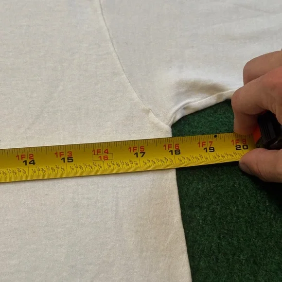 Vintage Chic Fil A 80s 90s Cow Tee Retro Double Sided S/M T Shirt 18x26 - Picture 7 of 8